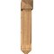 Ekena Millwork Traditional Arts and Crafts Smooth Bracket w/ Offset Brace, Western Red Cedar, 7 1/2"W x 28"D x 36"H BKT0806X28X36TRA03SWR - alternate 2